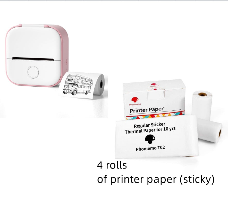 Portable Mini Bluetooth Printer