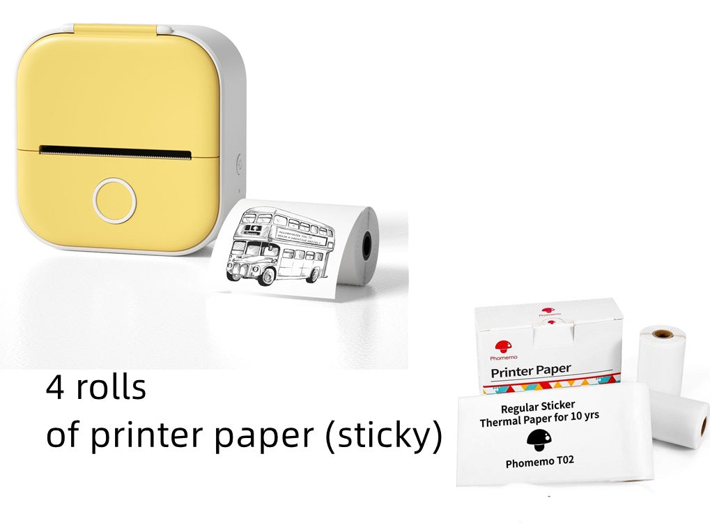 Portable Mini Bluetooth Printer