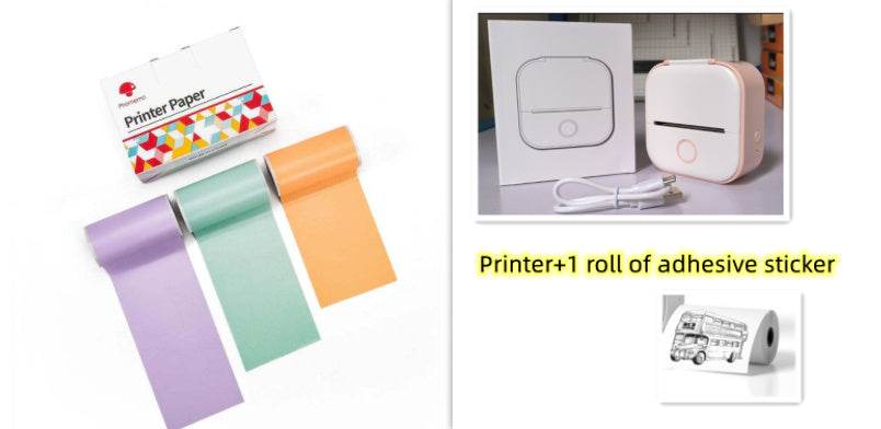 Portable Mini Bluetooth Printer