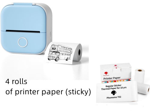 Portable Mini Bluetooth Printer