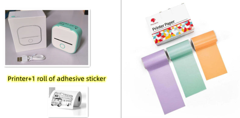Portable Mini Bluetooth Printer