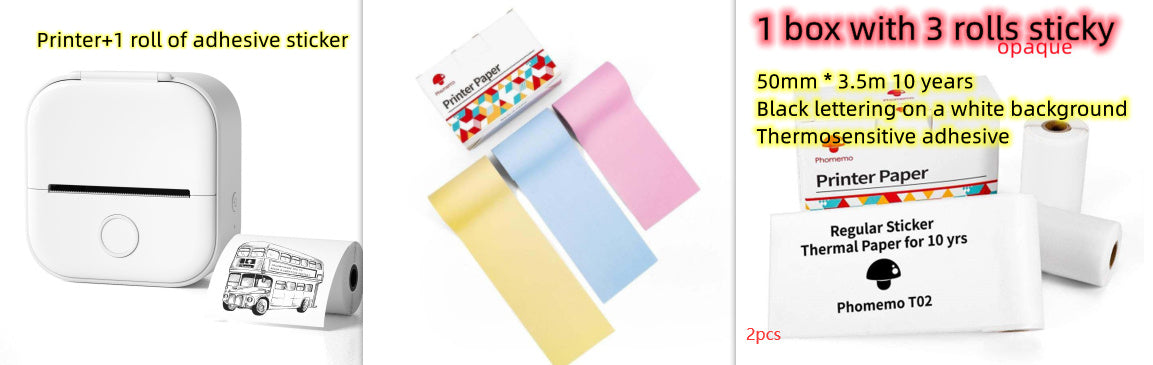 Portable Mini Bluetooth Printer